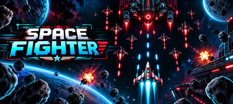 Space Fighter game artwork